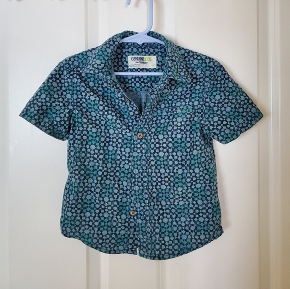 Osh Kosh toddler short sleeve button down.‎ Size 3T - Picture 1 of 3